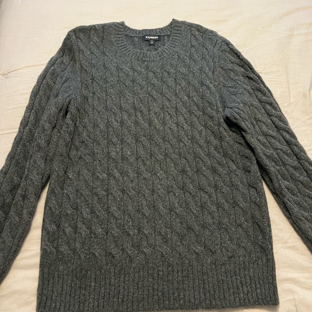 Express Charcoal Grey Sweater